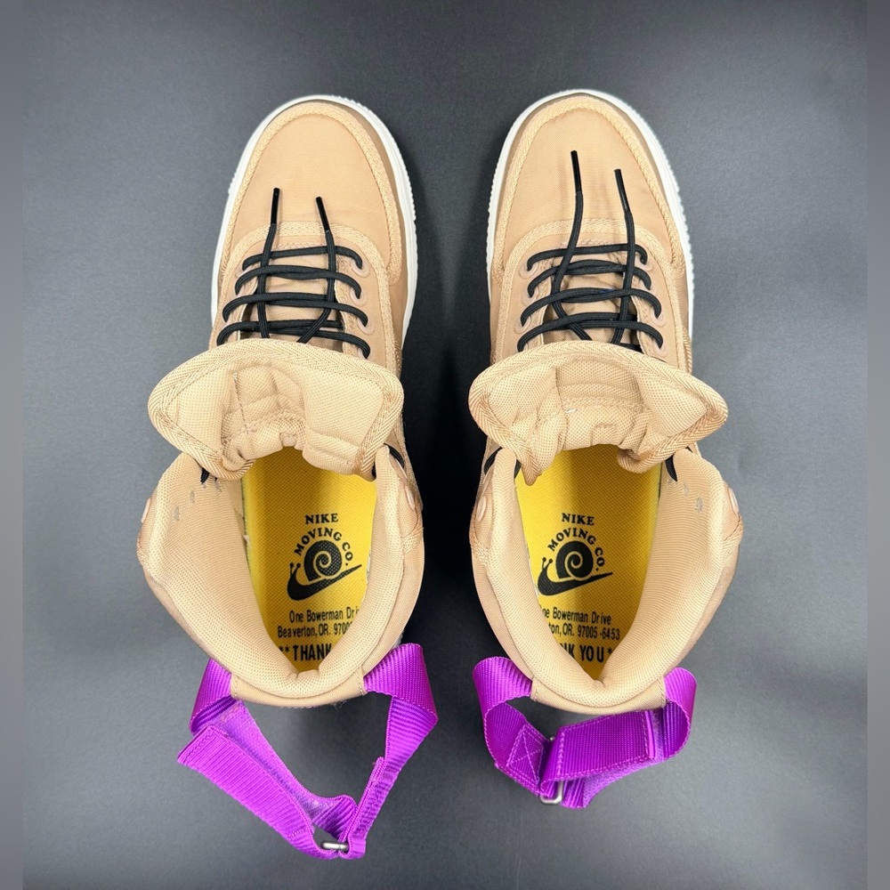 Nike Air Force 1 High '07 Lv8 'Moving Company - Hemp' View 4